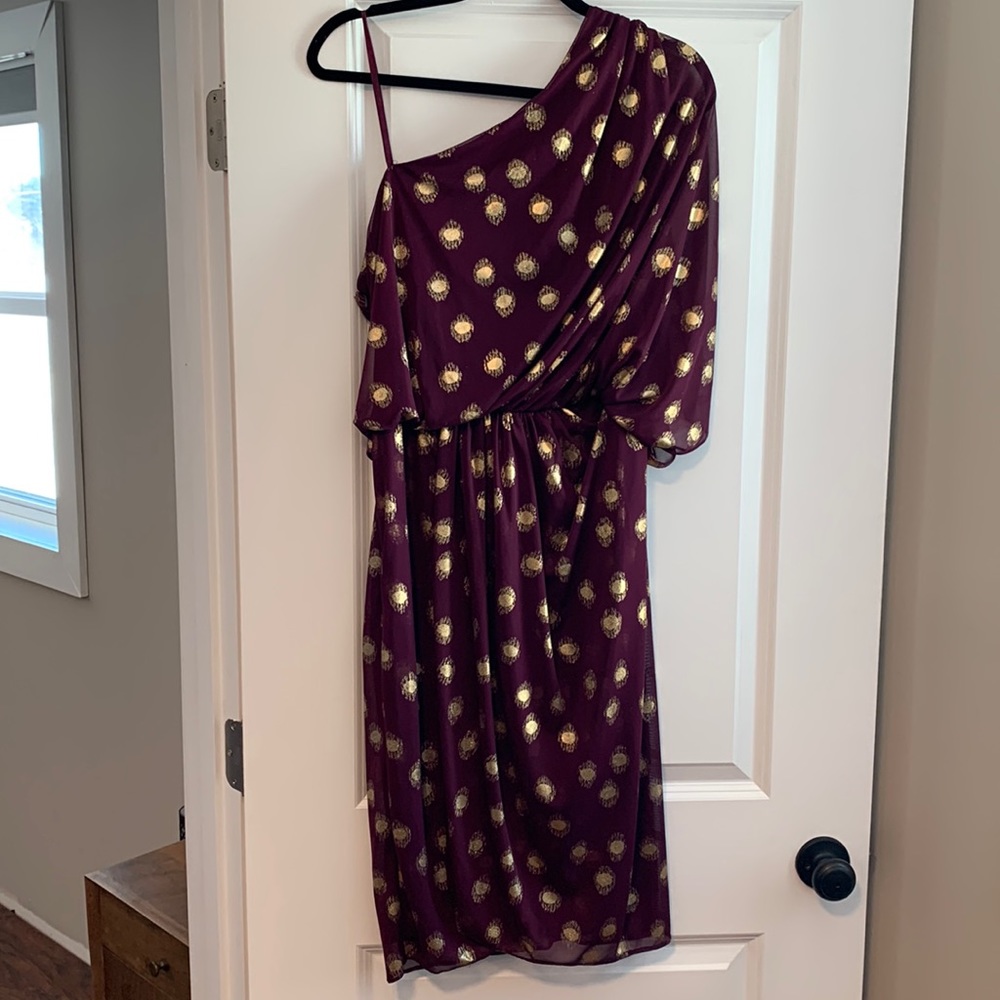 Adrianna Papell One Shoulder Cocktail Dress